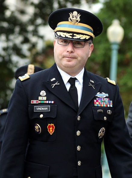 Lieutenant Colonel Alexander S. Vindman 
