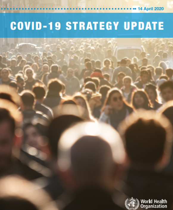 WHO COVID-19 Strategy Update Cover