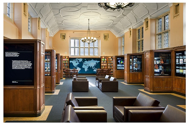 Sterling Library International Room at Yale University