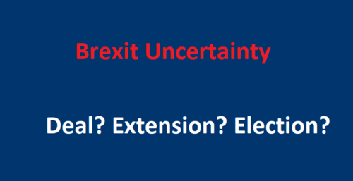 Brexit Uncertainty Deal? Extension? Election?