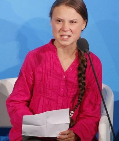 Greta Thunberg at UN Climate Summit
