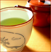 Cup of green tea